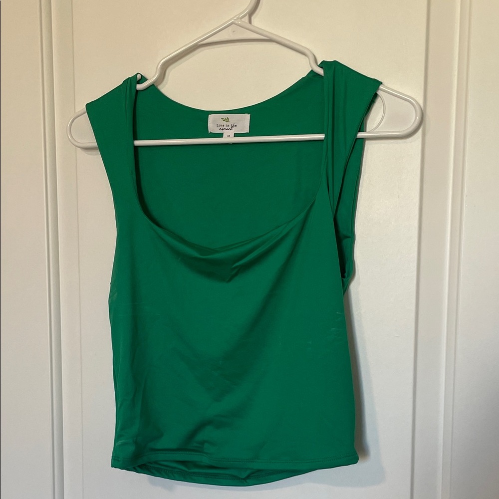 Vici Emerald Green Tank Top